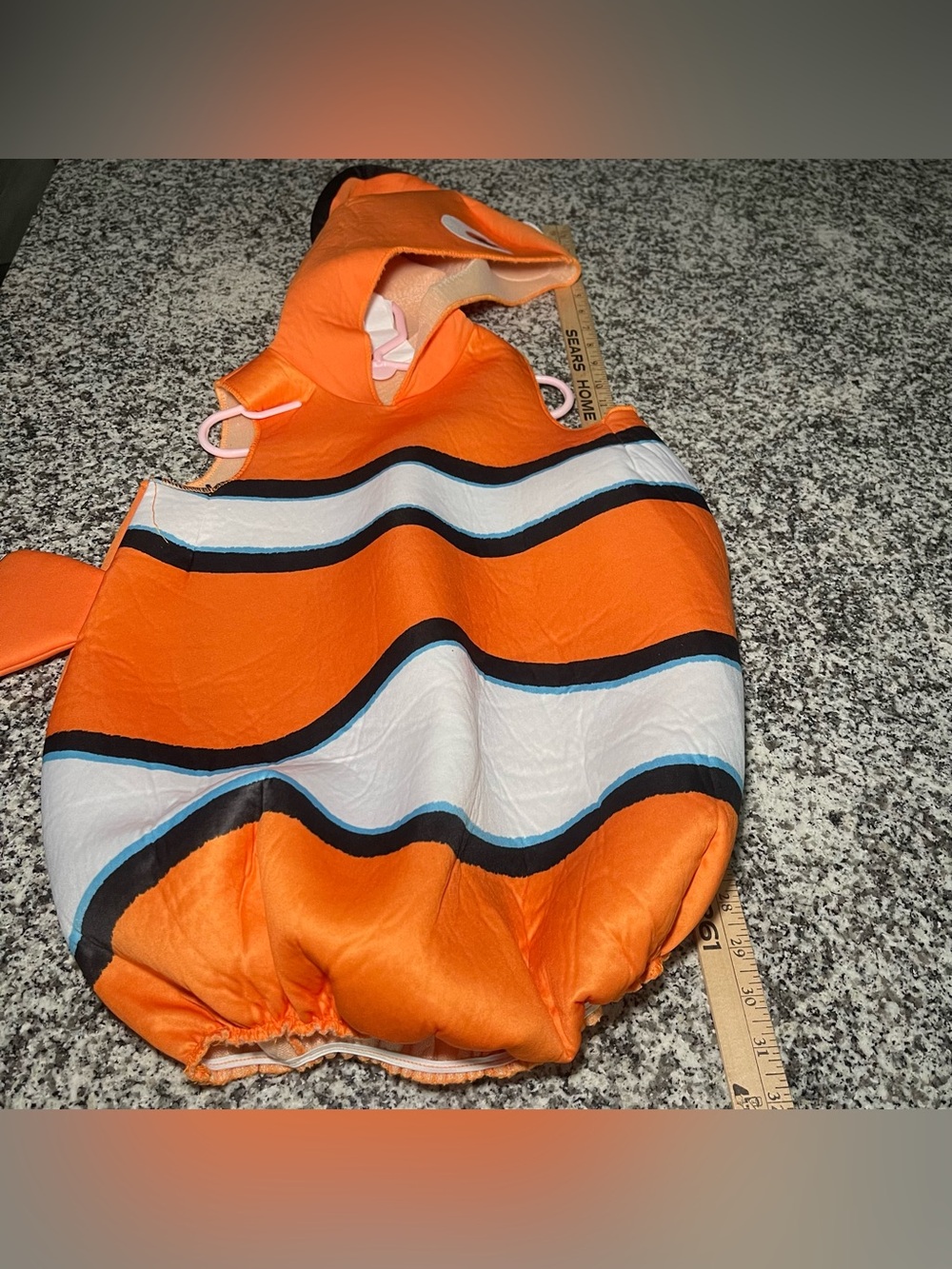 Finding Dory Nemo toddler costume one size clown fish dress up